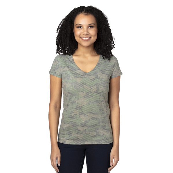 A1964W Ladies Ultimate V-Neck Tee