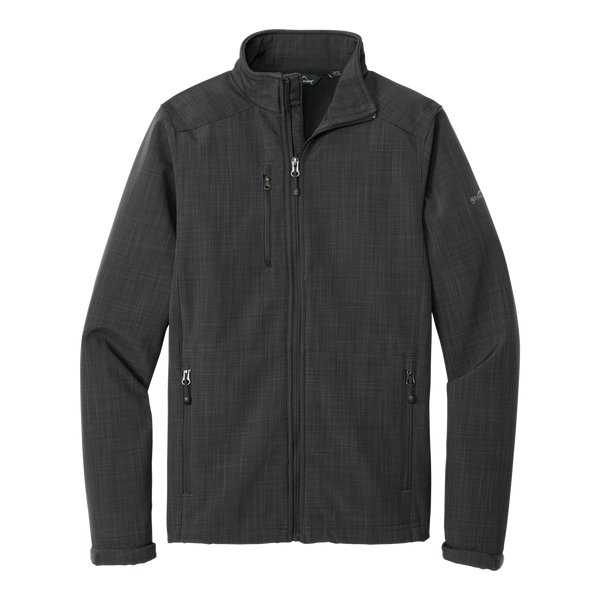 A1304 Mens Shaded Crosshatch Soft Shell Jacket