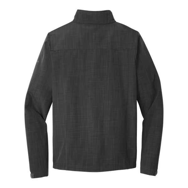 A1304 Mens Shaded Crosshatch Soft Shell Jacket