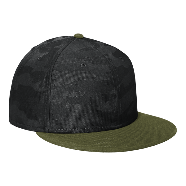A2014 Camo Flat Bill SnapbackCap