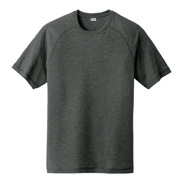 A1865M Mens Tri-Blend Wicking Raglan Tee
