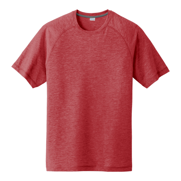 A1865M Mens Tri-Blend Wicking Raglan Tee