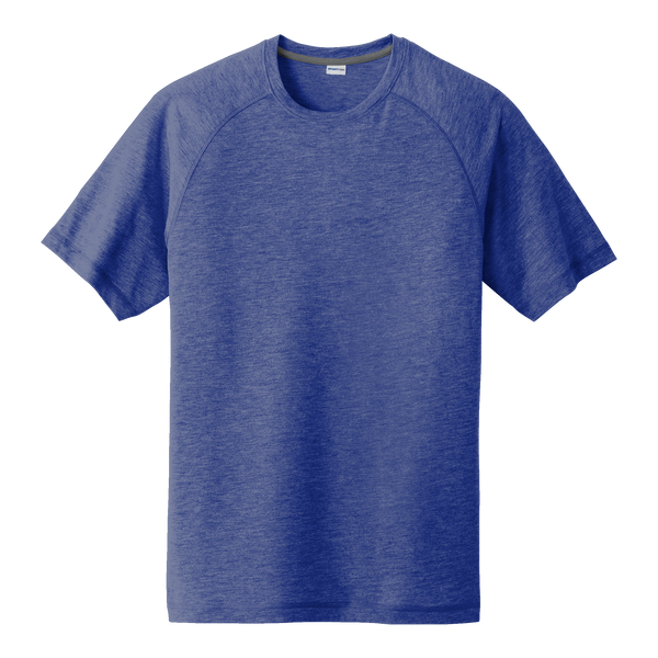 A1865M Mens Tri-Blend Wicking Raglan Tee