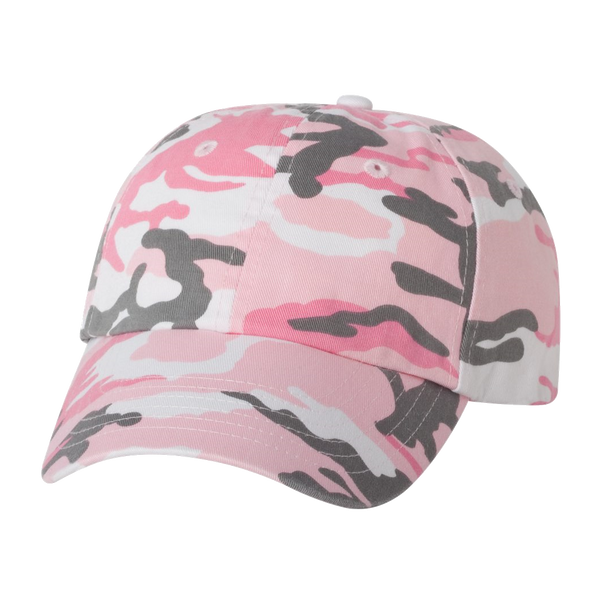A1772C  Valucap Classic Dad's Camo Cap