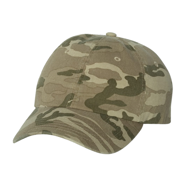 A1772C  Valucap Classic Dad's Camo Cap