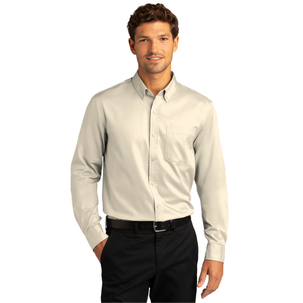 A2216M Mens Long Sleeve SuperPro React Twill Shirt