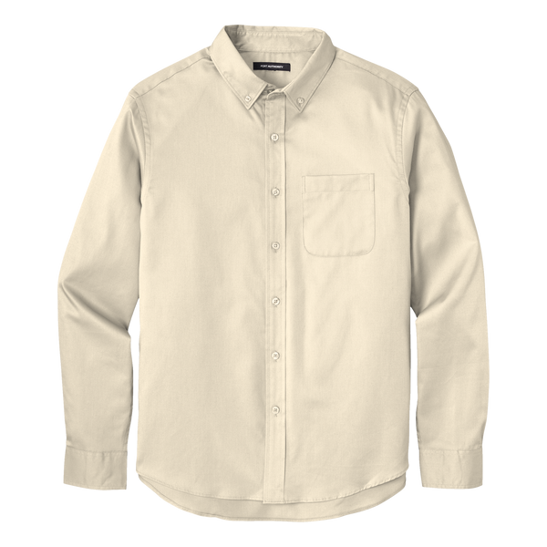 A2216M Mens Long Sleeve SuperPro React Twill Shirt