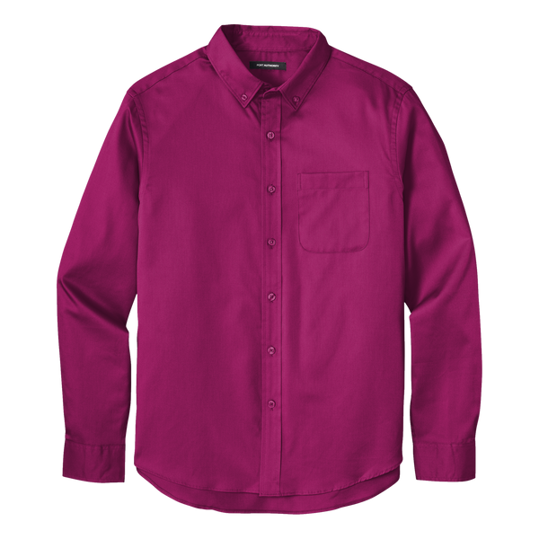 A2216M Mens Long Sleeve SuperPro React Twill Shirt