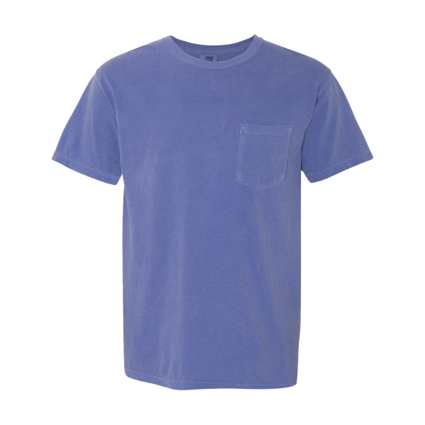 A1535 Short Sleeve Pigment-Dyed Pocket Tee
