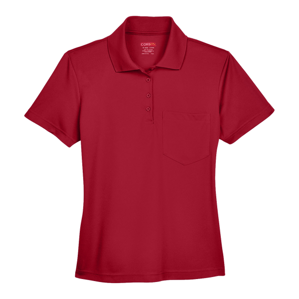 A2414W Ladies' Origin Performance Pique Polo with Pocket