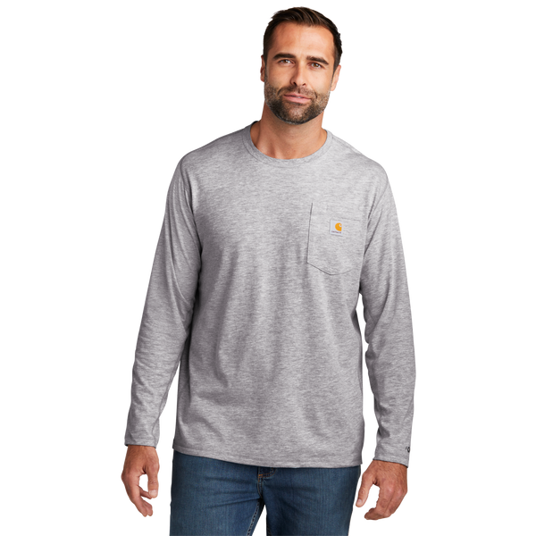 A2417 Force® Long Sleeve Pocket T-Shirt