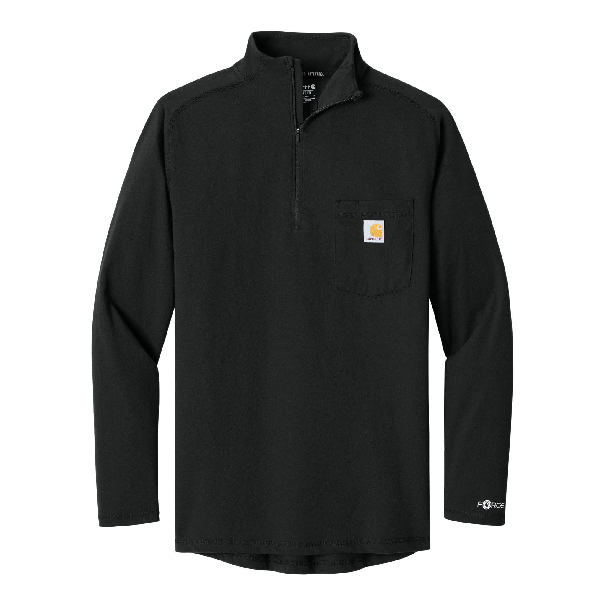 A2418 Force® 1/4-Zip Long Sleeve T-Shirt