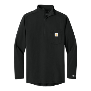 A2418 Force® 1/4-Zip Long Sleeve T-Shirt