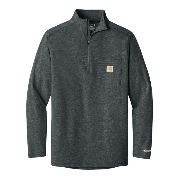 A2418 Force® 1/4-Zip Long Sleeve T-Shirt