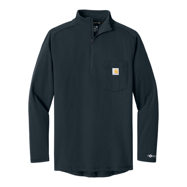 A2418 Force® 1/4-Zip Long Sleeve T-Shirt