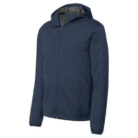 A1742M  Mens Active Hooded Soft Shell Jacket