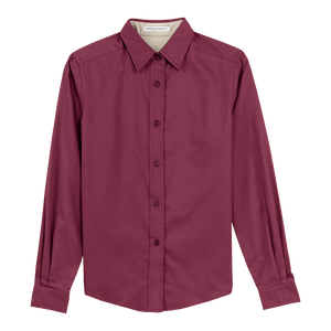 A1308W Ladies Long Sleeve Easy Care Shirt