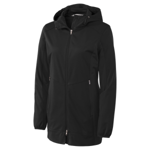 A1742W  Ladies Active Hooded Soft Shell Jacket