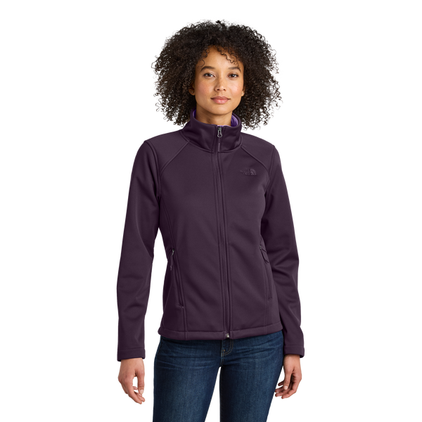 A2504W  Ladies Chest Logo Ridgewall Soft Shell Jacket