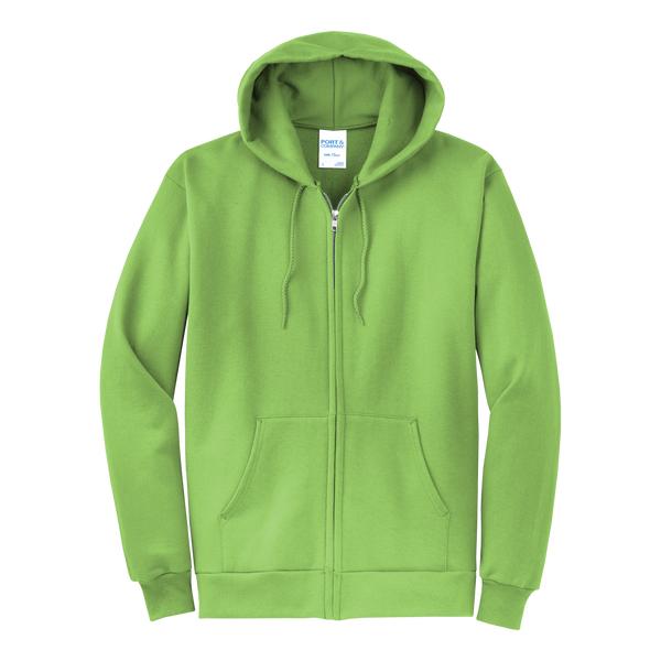 A2354 Core Fleece Full-Zip Hooded Sweatshirt
