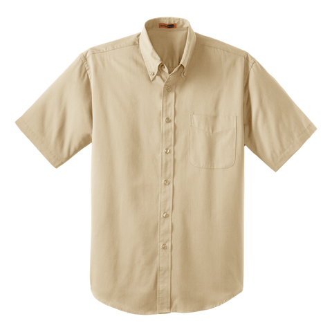 A1311 Mens Short Sleeve SuperPro Twill Shirt