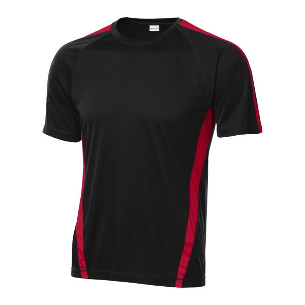 A1414M Mens Colorblock Competitor Tee
