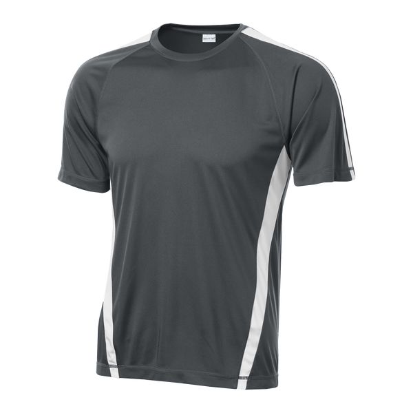 A1414M Mens Colorblock Competitor Tee